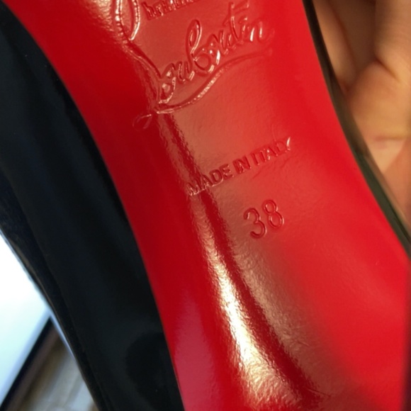 Christian louboutin Kate glossy black - Picture 2 of 3